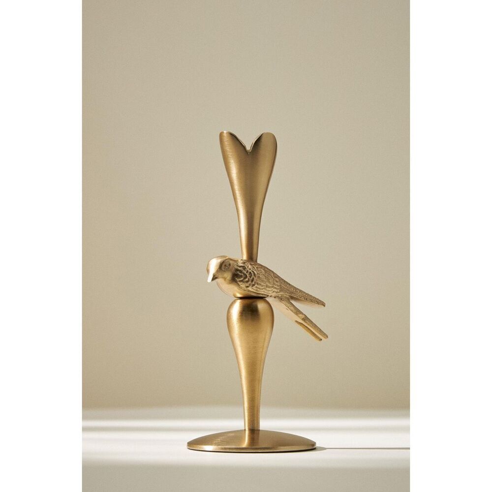 NIB Anthropologie Marizia Sparrow one Candle Holder - Picture 1 of 5